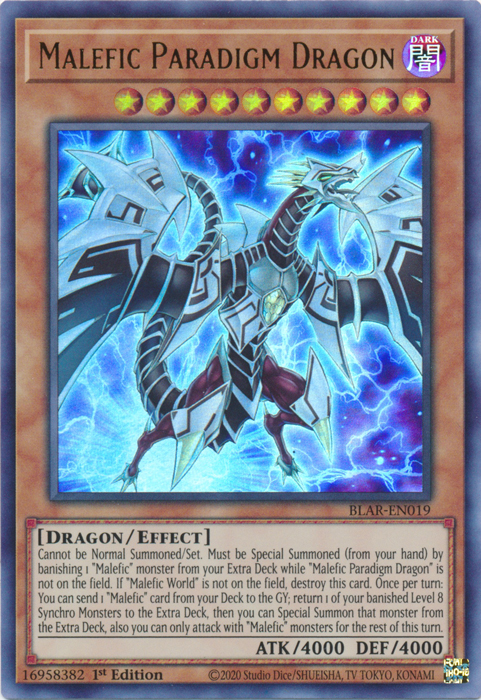 Malefic Paradigm Dragon [BLAR-EN019] Ultra Rare - Card Brawlers | Quebec | Canada | Yu-Gi-Oh!