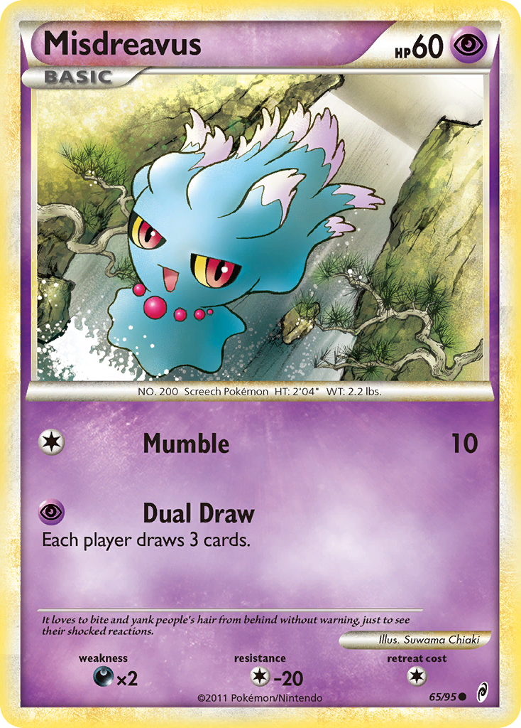 Misdreavus (65/95) [HeartGold & SoulSilver: Call of Legends] - Card Brawlers | Quebec | Canada | Yu-Gi-Oh!