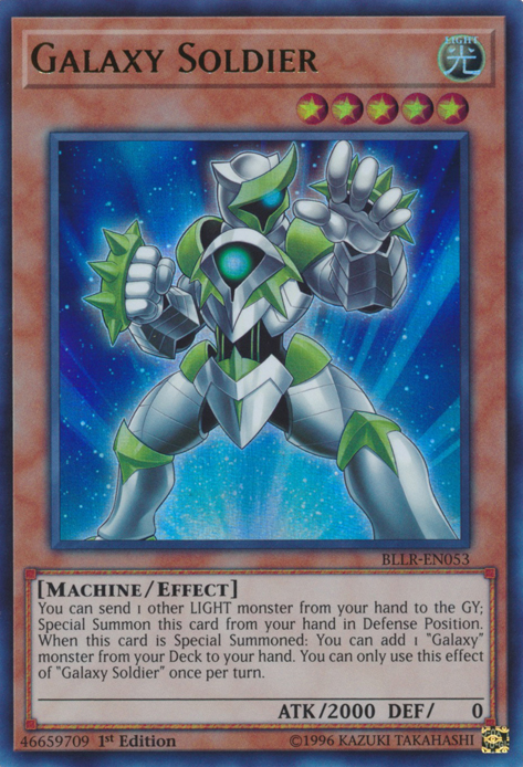 Galaxy Soldier [BLLR-EN053] Ultra Rare - Yu-Gi-Oh! - Card Brawlers | Quebec | Canada |