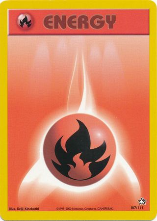 Fire Energy (107/111) [Neo Genesis Unlimited] - Card Brawlers | Quebec | Canada | Yu-Gi-Oh!