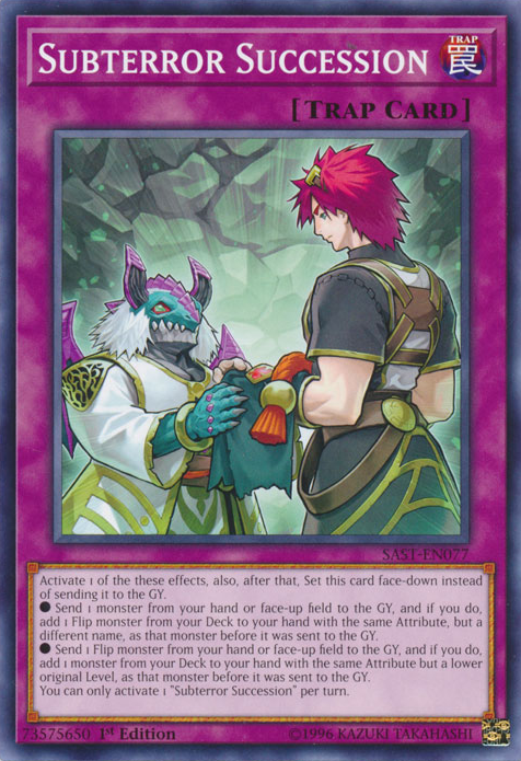 Subterror Succession [SAST-EN077] Common - Yu-Gi-Oh! - Card Brawlers | Quebec | Canada |