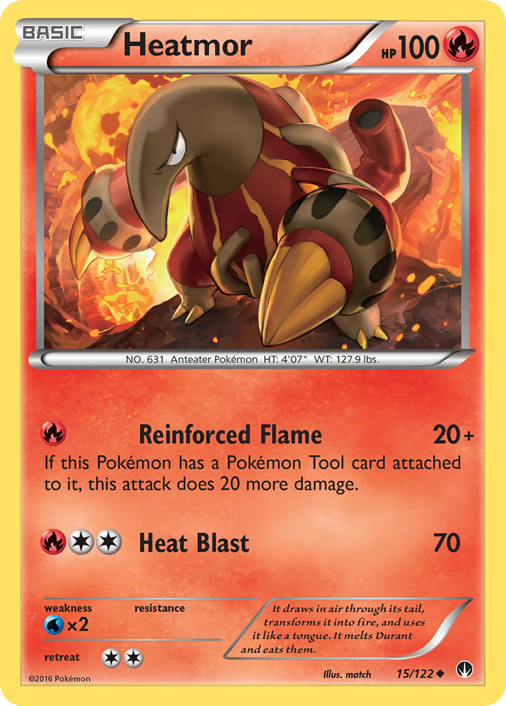 Heatmor (15/122) [XY: BREAKpoint] - Card Brawlers | Quebec | Canada | Yu-Gi-Oh!