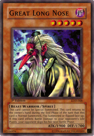 Great Long Nose [LOD-068] Common - Yu-Gi-Oh! - Card Brawlers | Quebec | Canada |