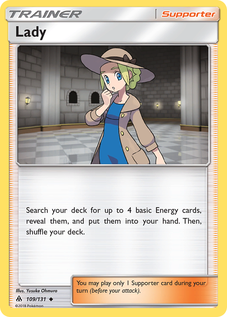 Lady (109/131) [Sun & Moon: Forbidden Light] - Card Brawlers | Quebec | Canada | Yu-Gi-Oh!