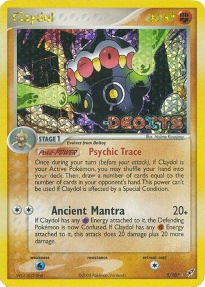 Claydol (5/107) (Stamped) [EX: Deoxys] - Card Brawlers | Quebec | Canada | Yu-Gi-Oh!