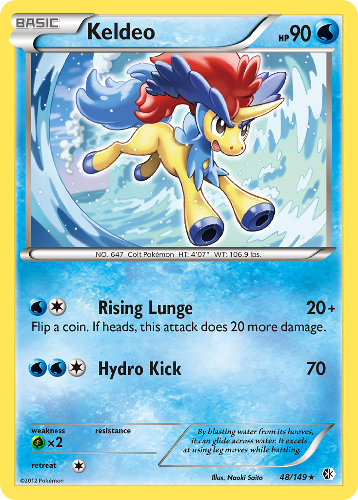 Keldeo (48/149) [Black & White: Boundaries Crossed] - Card Brawlers | Quebec | Canada | Yu-Gi-Oh!