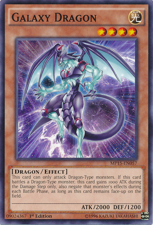 Galaxy Dragon [MP15-EN057] Common - Yu-Gi-Oh! - Card Brawlers | Quebec | Canada |