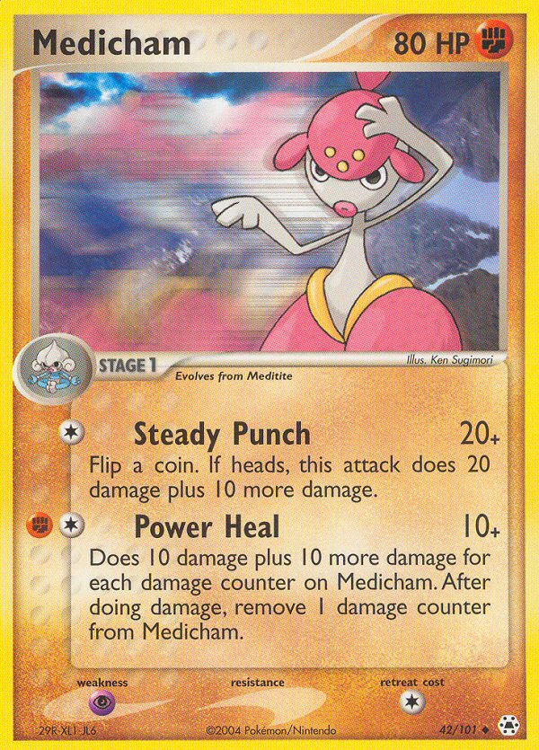 Medicham (42/101) [EX: Hidden Legends] - Card Brawlers | Quebec | Canada | Yu-Gi-Oh!