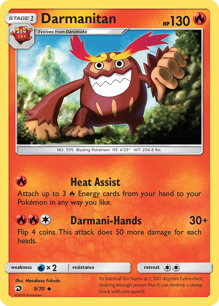Darmanitan (9/70) [Sun & Moon: Dragon Majesty] - Card Brawlers | Quebec | Canada | Yu-Gi-Oh!