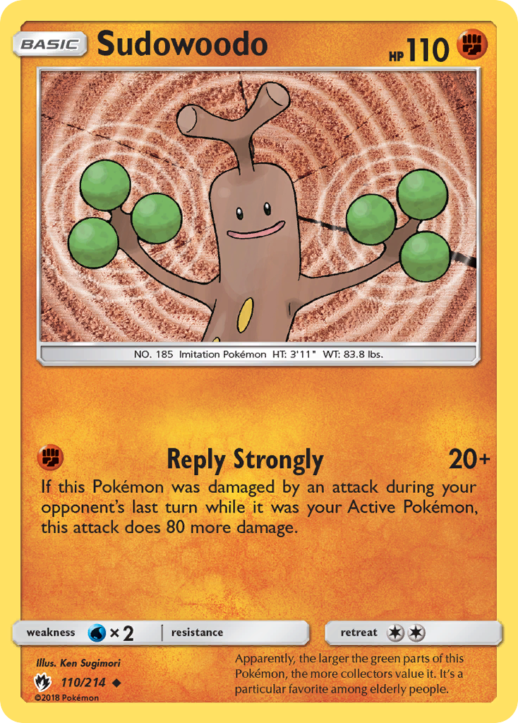 Sudowoodo (110/214) [Sun & Moon: Lost Thunder] - Card Brawlers | Quebec | Canada | Yu-Gi-Oh!