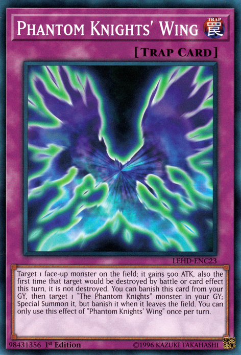 Phantom Knights' Wing [LEHD-ENC23] Common - Card Brawlers | Quebec | Canada | Yu-Gi-Oh!