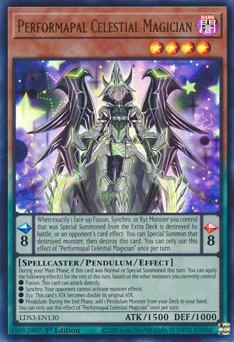 Performapal Celestial Magician [LDS3-EN130] Ultra Rare - Card Brawlers | Quebec | Canada | Yu-Gi-Oh!