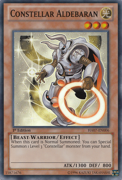 Constellar Aldebaran [HA07-EN006] Super Rare - Card Brawlers | Quebec | Canada | Yu-Gi-Oh!