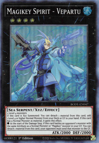 Magikey Spirit - Vepartu [BODE-EN047] Super Rare - Card Brawlers | Quebec | Canada | Yu-Gi-Oh!