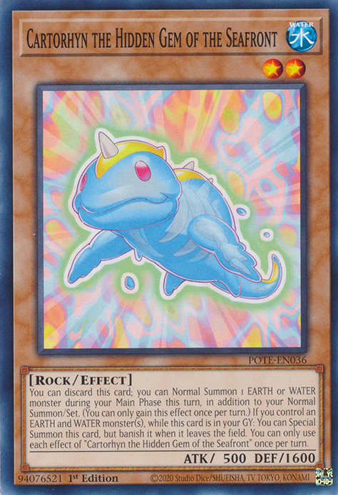 Cartorhyn the Hidden Gem of the Seafront [POTE-EN036] Common - Card Brawlers | Quebec | Canada | Yu-Gi-Oh!