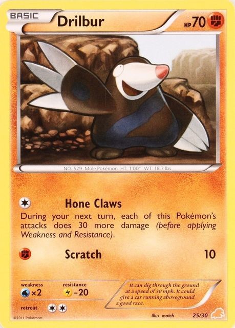 Drilbur (25/30) [Black & White: Trainer Kit - Excadrill] - Card Brawlers | Quebec | Canada | Yu-Gi-Oh!
