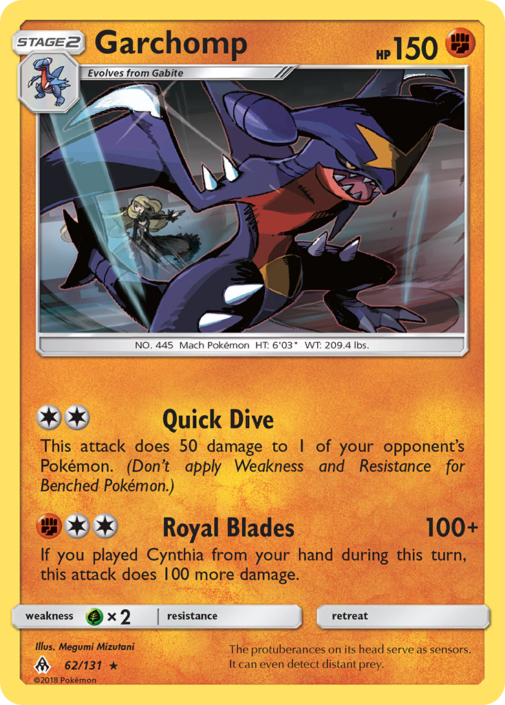 Garchomp (62/131) [Sun & Moon: Forbidden Light] - Card Brawlers | Quebec | Canada | Yu-Gi-Oh!