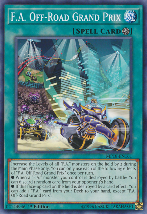 F.A. Off-Road Grand Prix [MP18-EN161] Common - Card Brawlers | Quebec | Canada | Yu-Gi-Oh!