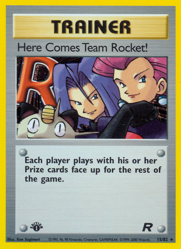 Here Comes Team Rocket! (15/82) [Team Rocket 1st Edition] - Card Brawlers | Quebec | Canada | Yu-Gi-Oh!