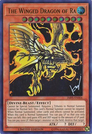 The Winged Dragon of Ra [JMPS-EN006] Ultra Rare - Card Brawlers | Quebec | Canada | Yu-Gi-Oh!