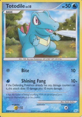 Totodile (8/12) [Diamond & Pearl: Trainer Kit - Manaphy] - Card Brawlers | Quebec | Canada | Yu-Gi-Oh!