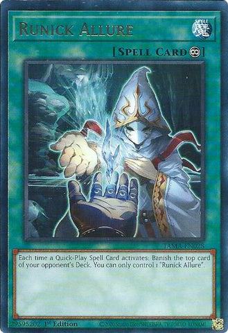 Runick Allure [TAMA-EN028] Rare - Card Brawlers | Quebec | Canada | Yu-Gi-Oh!