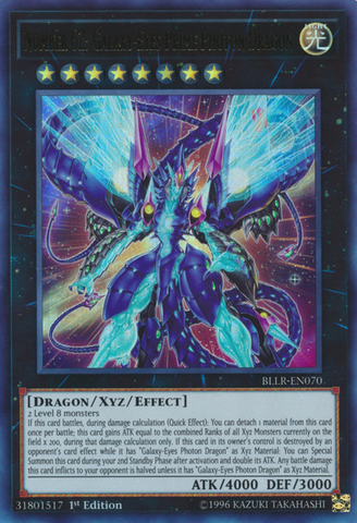 Number 62: Galaxy-Eyes Prime Photon Dragon [BLLR-EN070] Ultra Rare - Yu-Gi-Oh! - Card Brawlers | Quebec | Canada |