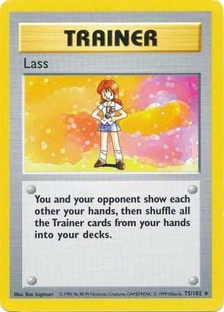 Lass (75/102) [Base Set Shadowless Unlimited] - Card Brawlers | Quebec | Canada | Yu-Gi-Oh!