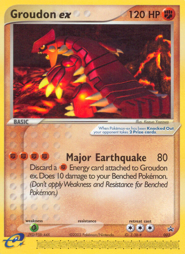 Groudon ex (002) [Nintendo: Black Star Promos] - Card Brawlers | Quebec | Canada | Yu-Gi-Oh!
