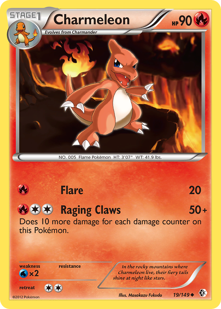 Charmeleon (19/149) [Black & White: Boundaries Crossed] - Card Brawlers | Quebec | Canada | Yu-Gi-Oh!