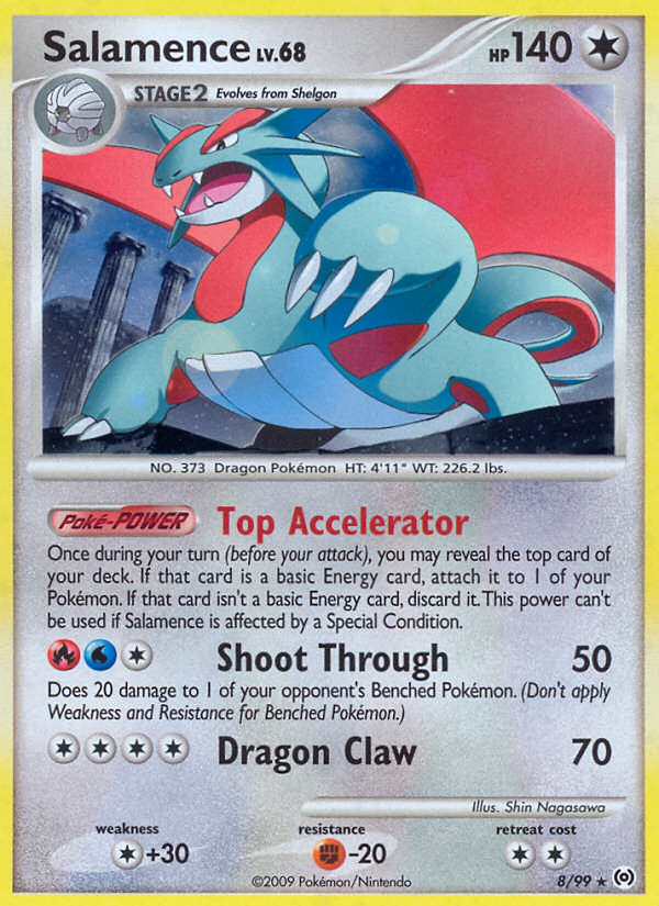 Salamence (8/99) [Platinum: Arceus] - Card Brawlers | Quebec | Canada | Yu-Gi-Oh!