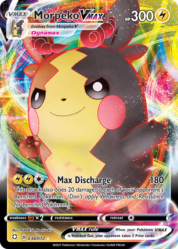 Morpeko VMAX (038/072) [Sword & Shield: Shining Fates] - Card Brawlers | Quebec | Canada | Yu-Gi-Oh!