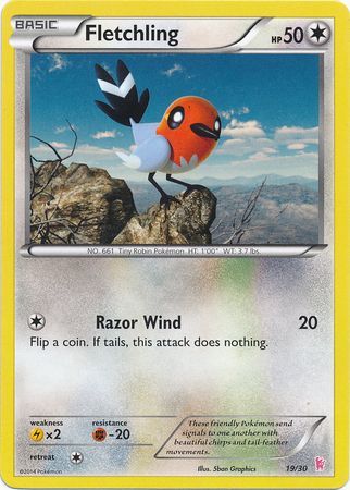 Fletchling (19/30) [XY: Trainer Kit - Sylveon] - Card Brawlers | Quebec | Canada | Yu-Gi-Oh!