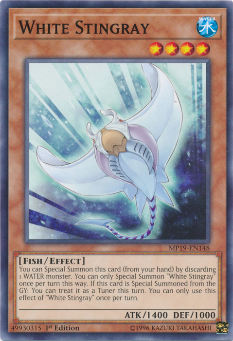 White Stingray [MP19-EN148] Common - Card Brawlers | Quebec | Canada | Yu-Gi-Oh!