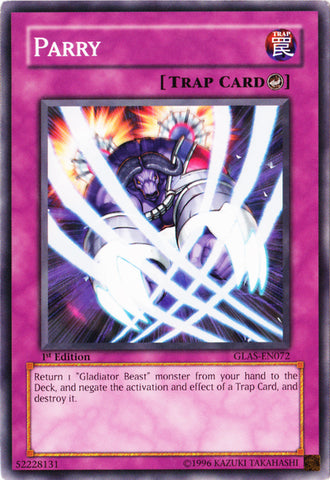 Parry [GLAS-EN072] Common - Card Brawlers | Quebec | Canada | Yu-Gi-Oh!
