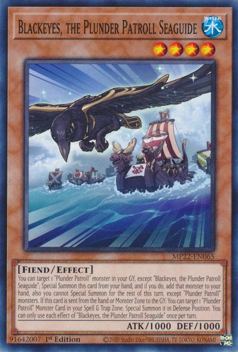 Blackeyes, the Plunder Patroll Seaguide [MP22-EN065] Common - Card Brawlers | Quebec | Canada | Yu-Gi-Oh!