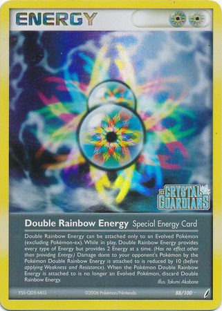 Double Rainbow Energy (88/100) (Stamped) [EX: Crystal Guardians] - Card Brawlers | Quebec | Canada | Yu-Gi-Oh!