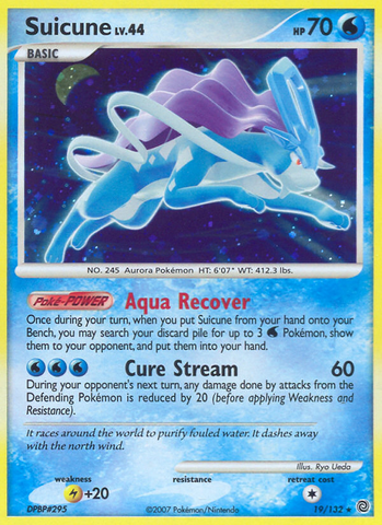 Suicune (19/132) [Diamond & Pearl: Secret Wonders] - Card Brawlers | Quebec | Canada | Yu-Gi-Oh!