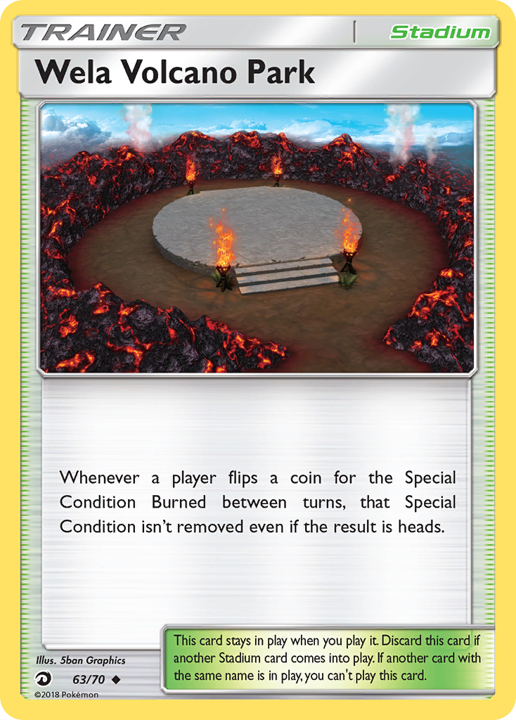 Wela Volcano Park (63/70) [Sun & Moon: Dragon Majesty] - Card Brawlers | Quebec | Canada | Yu-Gi-Oh!