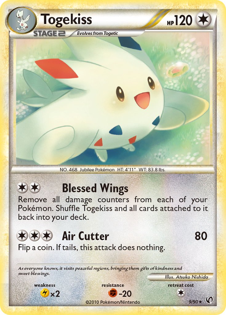 Togekiss (9/90) (Theme Deck Exclusive) [HeartGold & SoulSilver: Undaunted] - Card Brawlers | Quebec | Canada | Yu-Gi-Oh!