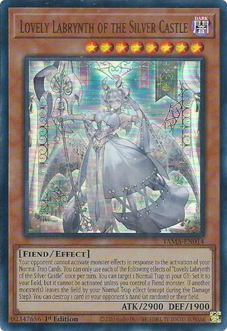 Lovely Labrynth of the Silver Castle [TAMA-EN014] Ultra Rare - Card Brawlers | Quebec | Canada | Yu-Gi-Oh!