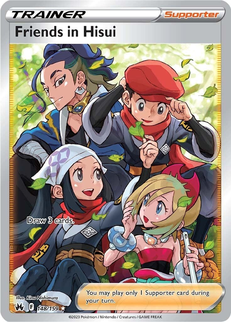 Friends in Hisui (148/159) (Full Art) [Sword & Shield: Crown Zenith] - Card Brawlers | Quebec | Canada | Yu-Gi-Oh!