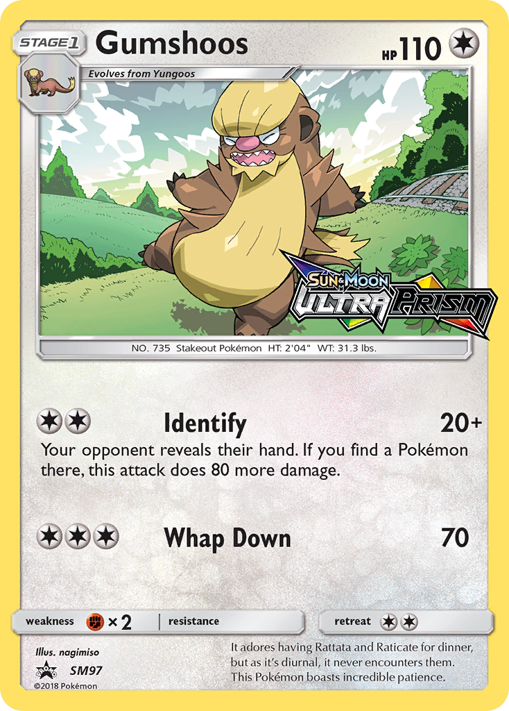 Gumshoos (SM97) [Sun & Moon: Black Star Promos] - Card Brawlers | Quebec | Canada | Yu-Gi-Oh!