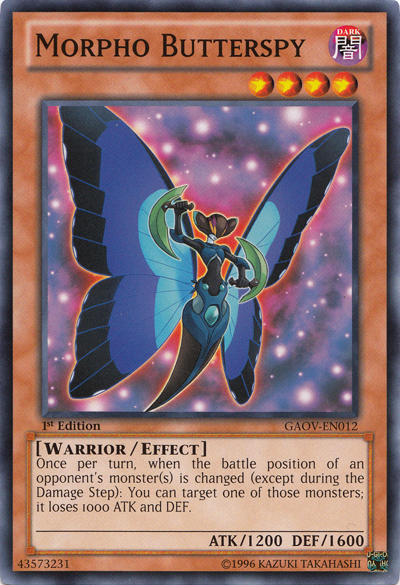 Morpho Butterspy [GAOV-EN012] Common - Card Brawlers | Quebec | Canada | Yu-Gi-Oh!