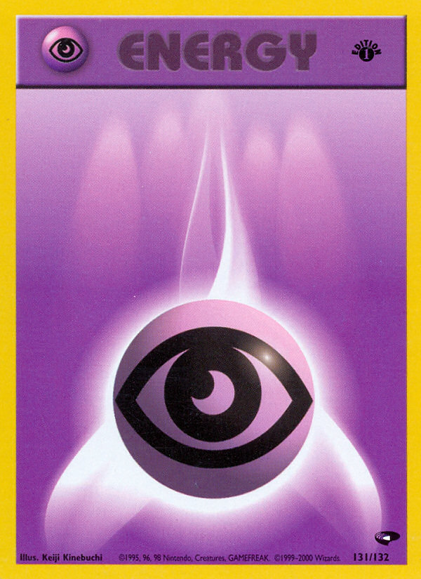 Psychic Energy (131/132) [Gym Challenge 1st Edition] - Card Brawlers | Quebec | Canada | Yu-Gi-Oh!