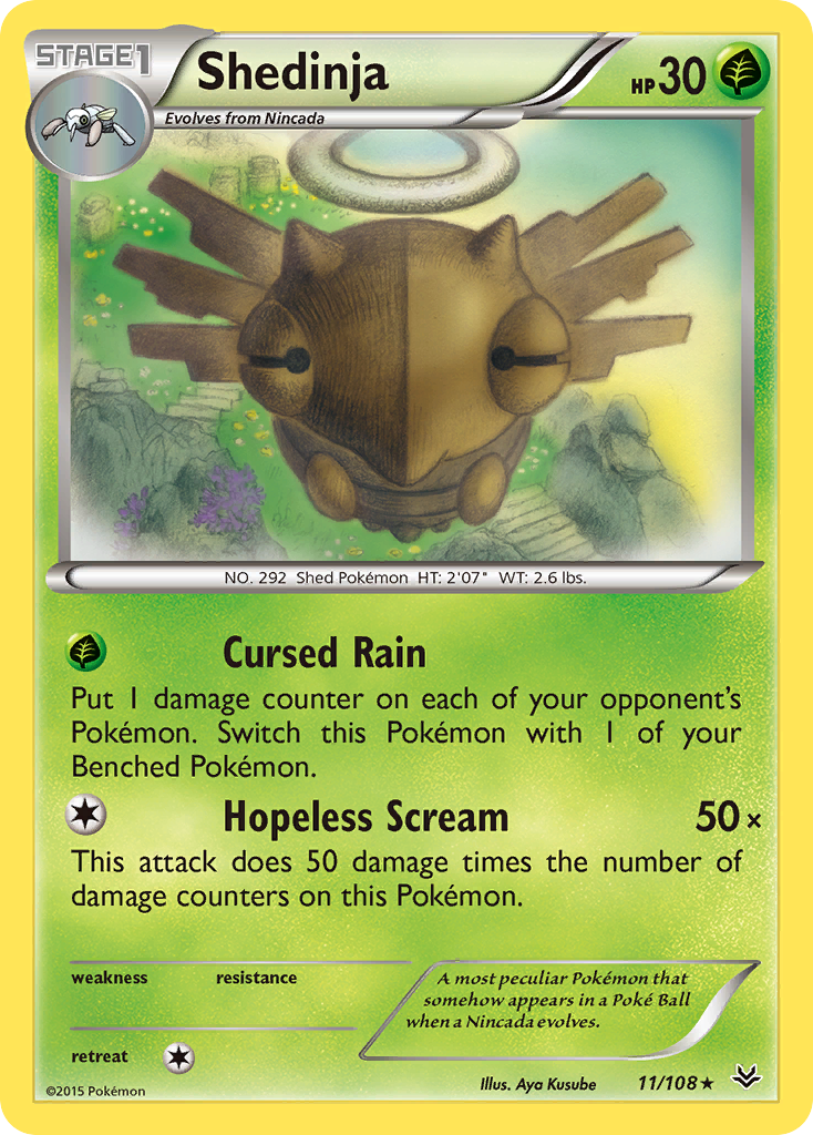 Shedinja (11/108) [XY: Roaring Skies] - Card Brawlers | Quebec | Canada | Yu-Gi-Oh!