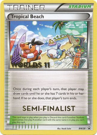 Tropical Beach (BW28) (Semi Finalist) [Black & White: Black Star Promos] - Card Brawlers | Quebec | Canada | Yu-Gi-Oh!