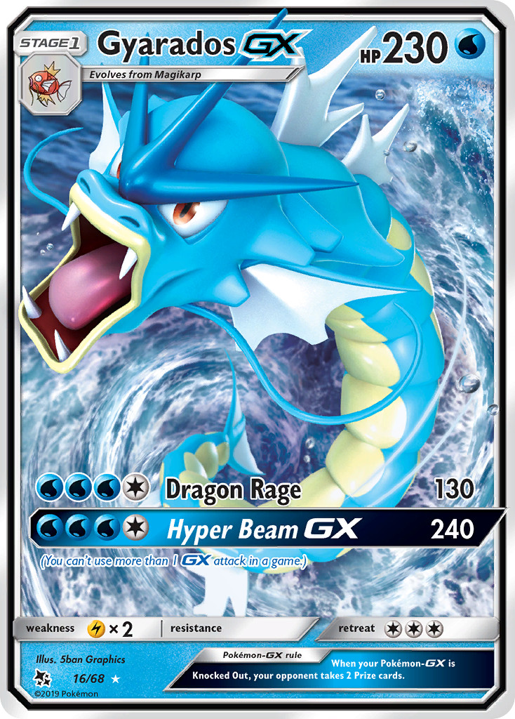 Gyarados GX (16/68) [Sun & Moon: Hidden Fates] - Card Brawlers | Quebec | Canada | Yu-Gi-Oh!