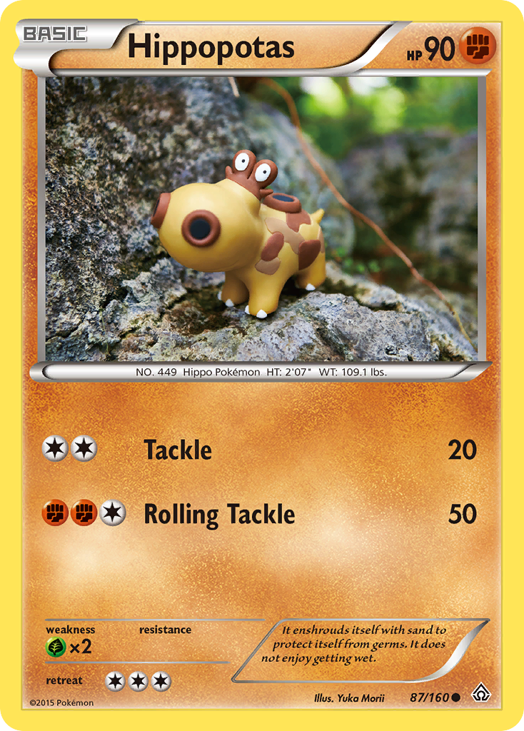 Hippopotas (87/160) [XY: Primal Clash] - Card Brawlers | Quebec | Canada | Yu-Gi-Oh!