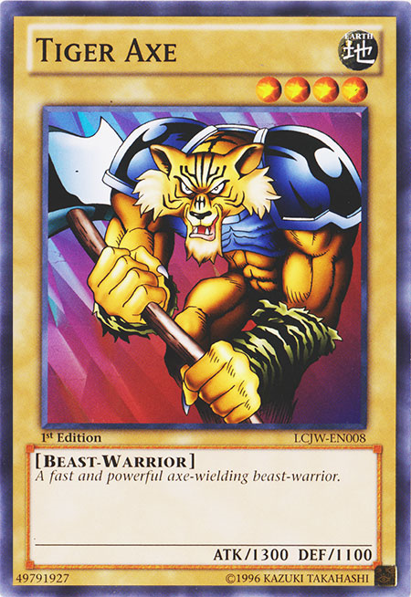 Tiger Axe [LCJW-EN008] Common - Yu-Gi-Oh! - Card Brawlers | Quebec | Canada |